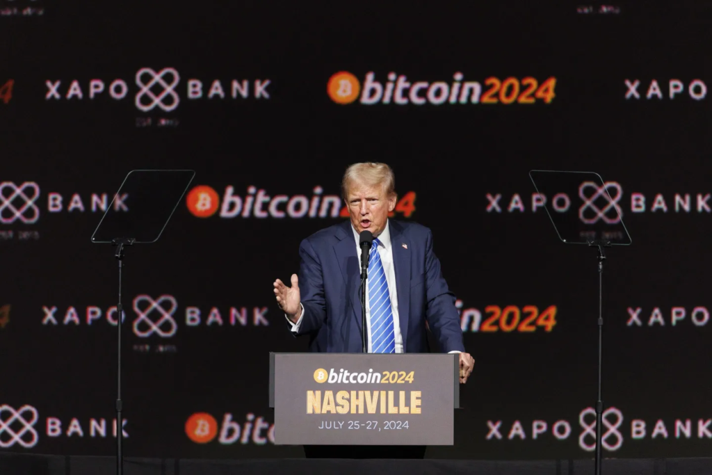 donald trump bitcoin 2024