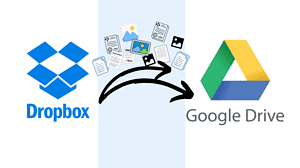 dropbox to google drive